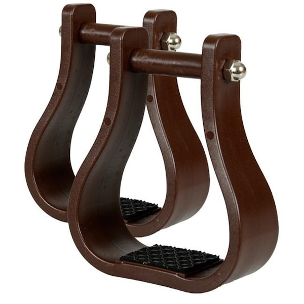 Jacks Jacks 59 Brown Stirrups - 2.50 in. 59 - main